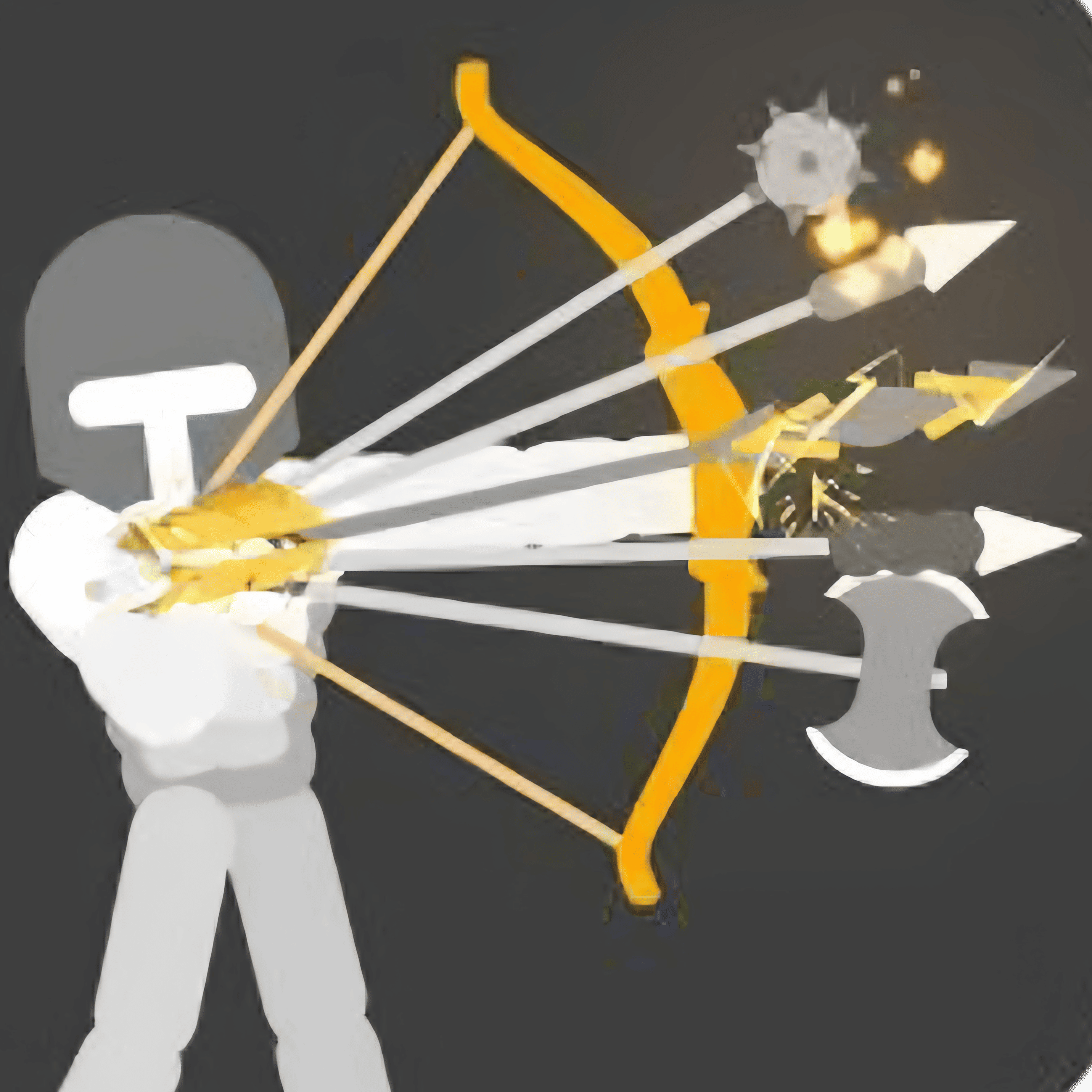 Ragdoll Archers Gameplay Screenshot